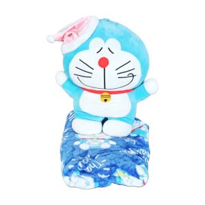 Boneka Doraemon Import / Boneka Selimut Doraemon / Balmut Doraemon / Boneka Selimut Karakter Lucu
