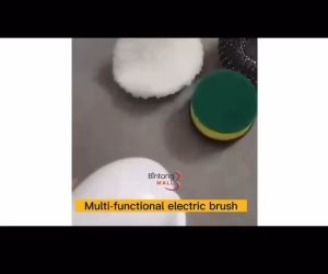 5 in 1 Magic Brush Electric Cordless Cleaning Spin Scrubber Brush Polisher Sponge For Kitchen Bathroom Toilet Washbasin
