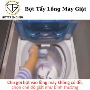 Bột Tẩy Lồng Máy Giặt 450g Bột Vệ Sinh Lồng Máy Giặt