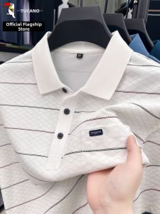 TUCANO | Loose Fit Summer Short Sleeve Polo Shirt for Middle-aged and Elder Men
