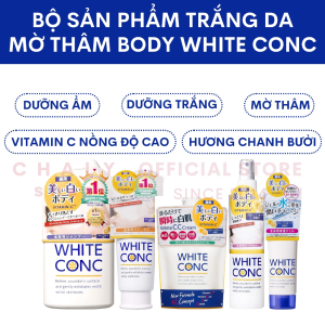 Kem makeup toàn thân White Conc CC Cream nâng tông body kiêm dưỡng trắng da 200g Nhật Bản
