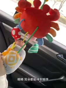 **Malaysia Seller**  Baby Toys Infant Newborn Rattle Toys Stroller Bed Cot Crib Hanging Doll rattle Baby mainan lembut gigi