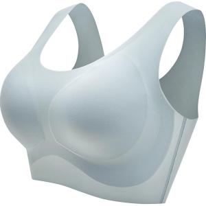 Manfen Comfortable Wireless Mango Cup Bra Womens Seamless Fit Vest Soft Support Underwear Cool Feeling Bra