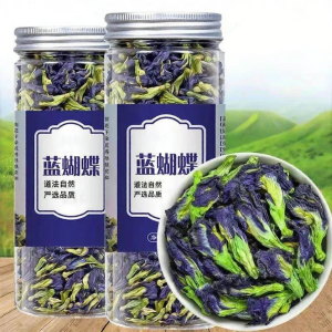 Edible Dried Butterfly Pea Flower for Colorant Blue Drinks Commercial