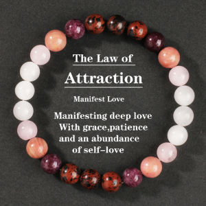 Good Lucky Self-love Jewelry Natural Garnet Stone Beaded Bracelet Suitable for Women Daily Wear Valentines Day Christmas Gifts