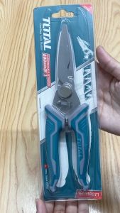Kéo cắt dây điện Total THT117871 - THT118871 - THT1155871 kéo thợ điện kích thước 145mm 178mm 200mm kéo bấm thép không gỉ kéo cắt kẽm - Thinksafe