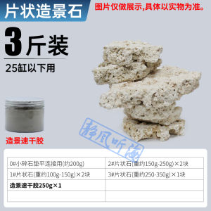 Pure Flaky Dead Stone Semi-Cut Indonesia Java Island Dry Rock Sea Tank Landscaping Stone Replace Living Stone Free from Violent Algae