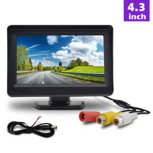 4.3"/5" Inch Monitor HD Car Rear View Folding HD LCD Video Auto Parking Display for Vehicle Truck Van RV Reversing Backup Camera