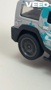 Mô Hình Xe Địa Hình HM Off-Road PG - Tỷ Lệ 1:36 - Khung Kim Loại Tem Graffiti EAR 4x4 - Đồ Chơi Xe Gầm Cao