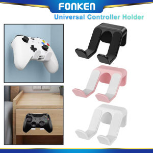 FONKEN ชุดหูฟังเกมแพดติดผนังจอยควบคุมเกมแขวนที่วางติดผนังที่แขวนสำหรับ PS5 PS4สวิตช์ Pro Xbox
