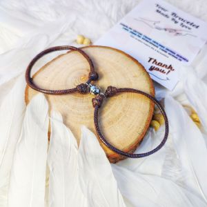 Gelang Couple Magnet Polos Tanpa Huruf