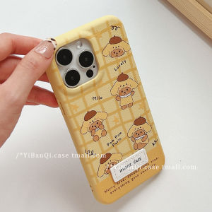 Cartoon Plaid Artist Bear Phone Case Full Cover Anti-Fall for  Huawei 16Pro 15Promax New 14 Womens 13 Shockproof 11 Personalized Mate60P70 Design 12Pro