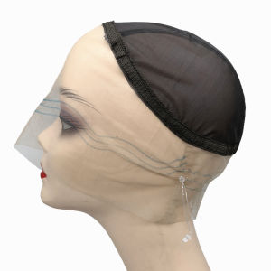  360 Transparent Lace Front Wig Caps for Making Wigs with Drawstring Breathable Adjustable HD Lace Cap Wig Base for Ventilating