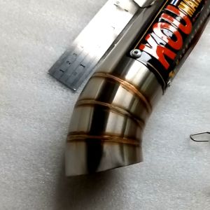 Knalpot Kou mahachai Silincer Only 50mm suara keras gahar Tanpa Glaswoll