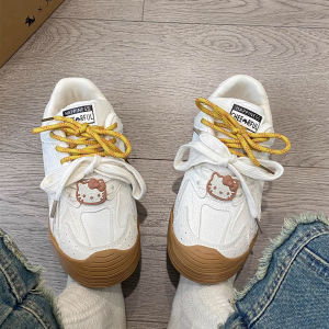 Little white shoes womens 2024 new feet small round head German training shoes versatile chic niche design student casual board shoes