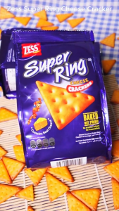 ~NEW~ 75G ZESS SAVOURY ORIGINAL / SUPER RING CHEESE CRACKERS HALAL