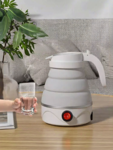 [China Plug Without Adapter] NIGESI | Portable Collapsible Travel Kettle