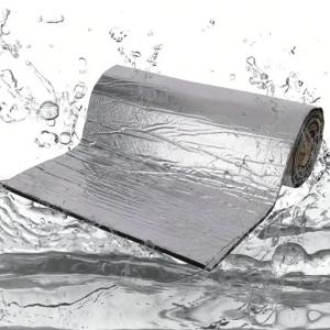 10/15pcs Car Sound Deadener Heat Insulation Mat Closed Cell Foam Aluminum Foil Sound Insulation Cotton Soundproof Pad 5/7mm