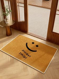 Modern Entrance ประตูปรับแต่งสิ่งสกปรกทนในร่มกลางแจ้ง Home Entrance พรมทําความสะอาดง่ายสี่เหลี่ยมผืนผ้า Mat