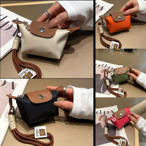 Fashion Mini Small Bag Earphone Bag Wallet Nylon Small Bag storage Bag Opening Red Envelope Silver coin Bag Keychain