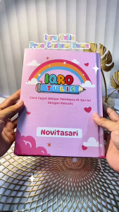 Iqro Tulis Custom Nama Dan Foto Cara Cepat Belajar Membaca Menulis Quran Untuk Anak