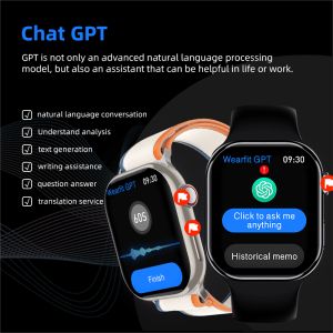 HW 10 PRO 2 + Smartwatch - 2.01 "หน้าจอแสดงกล้องหน้าบ้านการโทรผ่านบลูทูธสายหลากหลายการเข้าถึง NFCIP67กันน้ำ