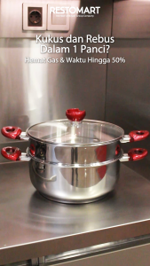 Super Steamer 28 cm RESTOPAN by Supra Stainless 304 (1012134)