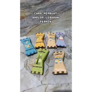 Amplop Lebaran Permen Lucu isi 100