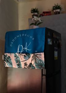 DK Home Decor Printed Refrigerator Cover