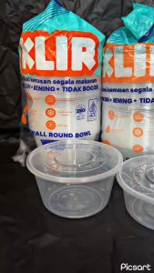 THINWALL BULAT/MANGKOK PLASTIK ISI 25 SET 650 ML DAN 750 ML 1000 ML MEREK KLIR