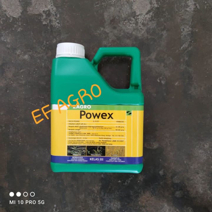 4L POWEX GLYPHOSATE 41% READY STOCKS!! | Lazada