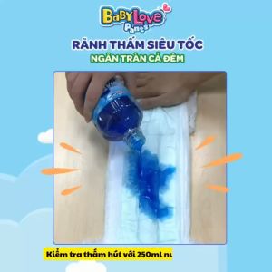 Tã Quần Baby Love - Ngăn Tràn Cả Đêm - M48+4/ L48+4/ XL48/ XXL48+4/ XXXL33+2/4XL33+2/5XL33+2
