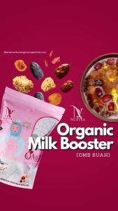 [5 FREEGIFT] NUFIYA Organic Milk Booster OMB Buah Kering Organik Rebus Tambah Susu Badan Longan Kering Kurma Cina Goji Beri Gula Madu Milkbooster Breastfeeding Lactation Supplement