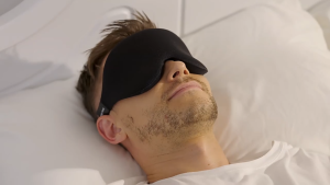 【SG】3D Cooling Ice Silk Sleep Eye Mask - Light-Blocking/Memory Foam/Adjustable Strap/Ultra Soft/ Breathable for Sleeping Travel