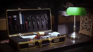 [LIULIU MEI]อุปกรณ์ทำผมแบบพกพา กล่องเก็บหวี กรรไกรตัดผม ออแกไนเซอร์ รหัสผ่าน Case กล่องใส่อุปกรณ์ตัดผม barber box barbor tools- มีสินค้าพร้อมส่งในไทย