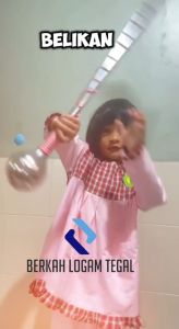 Tongkat Mayoret Perkusi SMP Panjang 120 cm Stainless