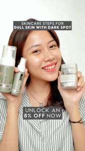 MS Glow Paket Luminous 4 Item Paket Penghilang Flek Hitam Bopeng Free Pouch MS Glow