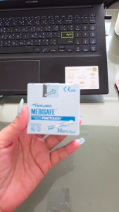 Terumo เข็มเจาะเลือดปลายนิ้ว จำนวน 30 ชิ้น(1กล่อง)หมดอายุ28/03