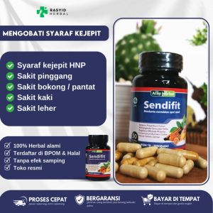 Sendifit - Obat Saraf Kejepit Sakit Pinggang Nyeri Sendi Nyeri Otot Asam Urat Rematik Pegal Linu Sendifit