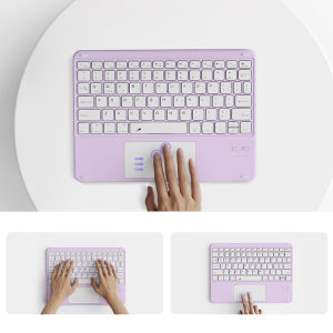 Zoyu | Magnetic Bluetooth Keyboard iPad Cover with Touchpad and Pen Slot