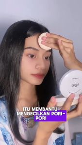 Loose Powder Mattifying HAFIRA SKINCARE Bedak Tabur Transferproof Melawan Bakteri Jerawat BPOM Halal