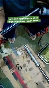 Alat Pasang Seal Shok Ninja R.Ninja RR.KLX 150 Kawasaki Paling Presisi Pasang Seal AS 33mm