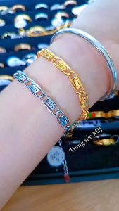 Lắc Tay Nữ TiTan Kiểu Xoắn Ốc [Trang sức MiJ]