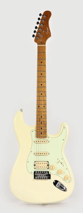 Smiger LG-2 PRO S-Style Electric Guitar High Grade - Vintage White ...