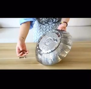 Steamer Basket Stainless Steel Vegetable Steamer for Cooking KMV Trading