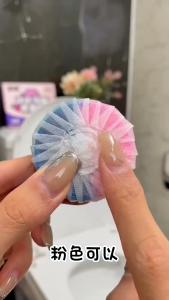 (New formula) 2IN1 toilet deodorant blocks Remove stains twice as muchpink blocks for toilet Blocks for bathroom Toilet deodorizer Toilet cleaner Toilet bowl