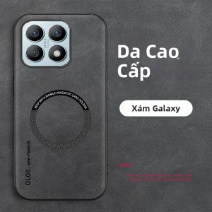 Ốp Điện Thoại Bằng Da Cừu Magsafe Cho Xiaomi 15/14/13T/12/11 Pro - Vỏ Sang Trọng Nửa Bọc Chống Trầy Xước Chống Bụi Có Thể Giặt Được Siêu Từ Tính