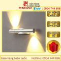 Đèn led gắn tường trang trí sáng 2 đầu có thể chỉnh góc chiếu. 