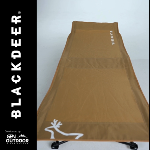 BLACKDEER Multipurpose Outdoor Folding Bed 5.6kg | Pillow Free | Quick Setup | Steel Frame & Polyester Fabric