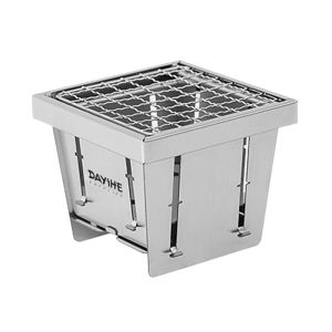 DAYIHE | Portable Indoor Outdoor Folding Stainless Steel Fireplace